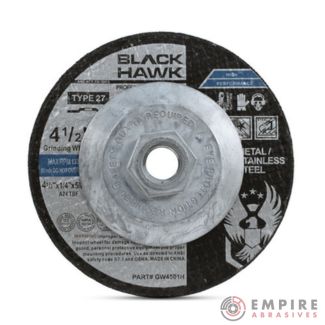 4-1/2" x 1/4" x 5/8"-11 Grinding Disc with Hub