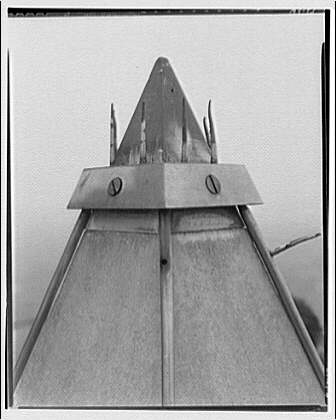 Aluminum cap on the Washington Monument