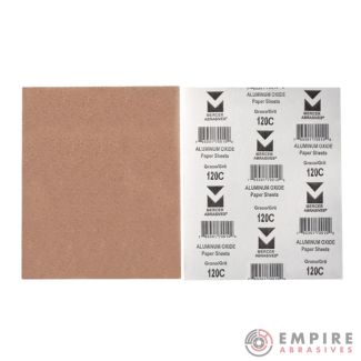 9x11 Aluminum oxide sandpaper sheets from Empire Abrasives
