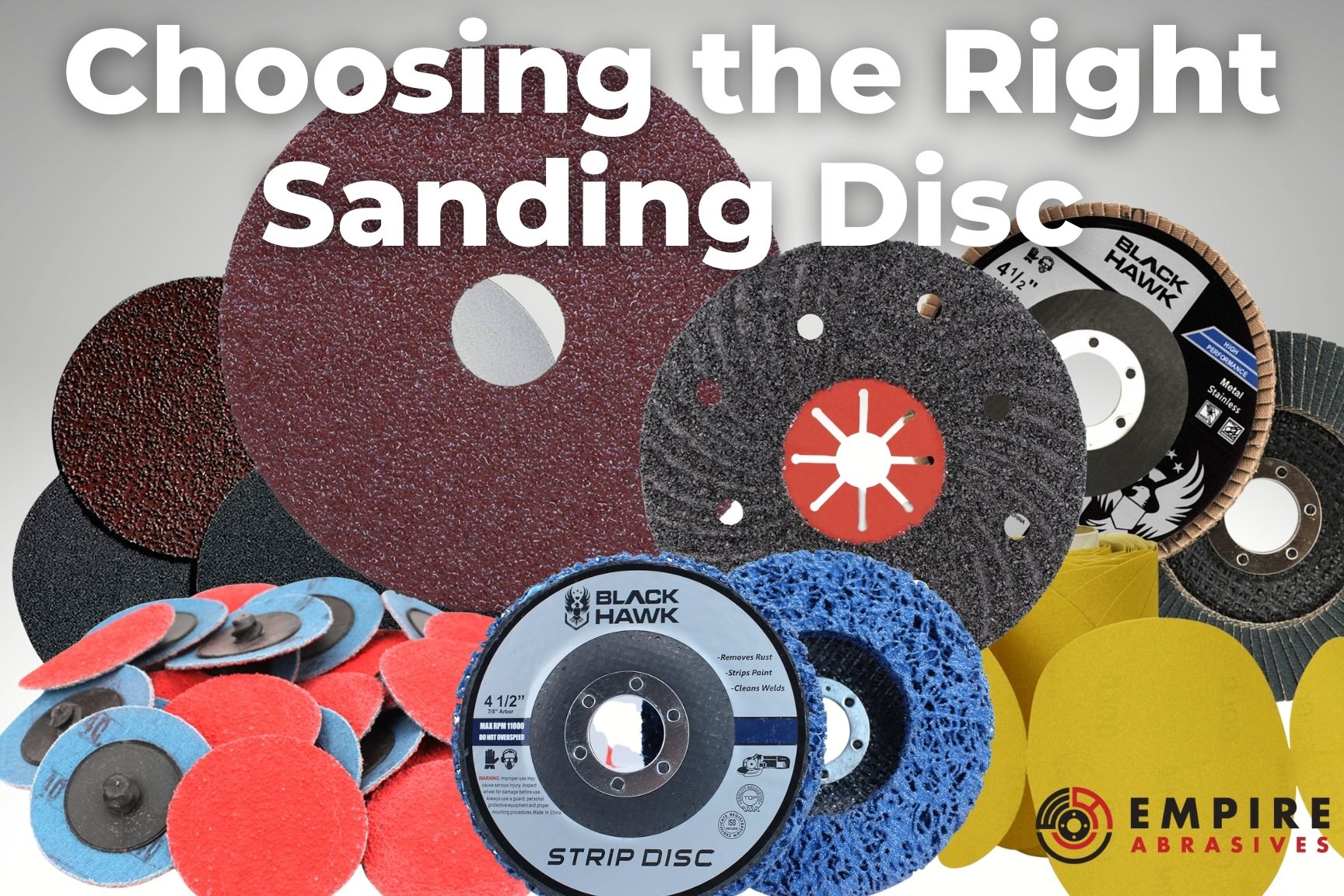 Choosing the Right Sanding Disc - Empire Abrasives