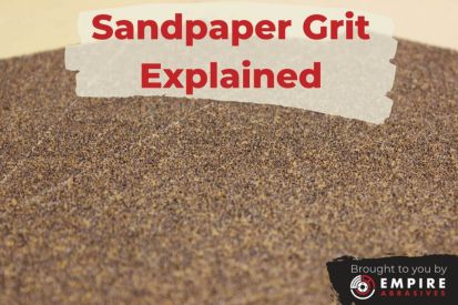 Sandpaper grit explained