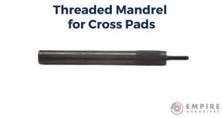 Cross pad mandrel - 3" x 1/4"