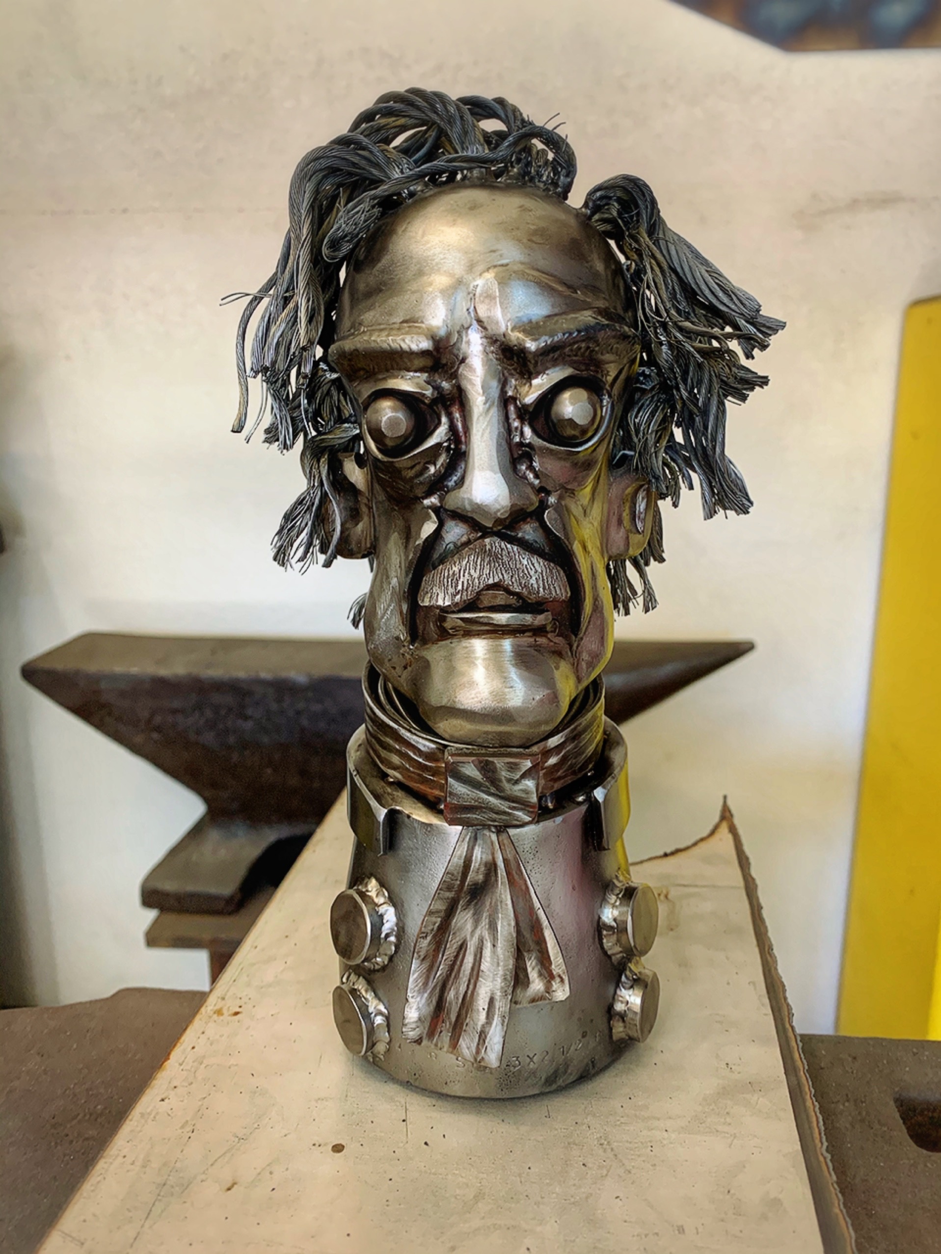 Edgar Allan Poe sculpture