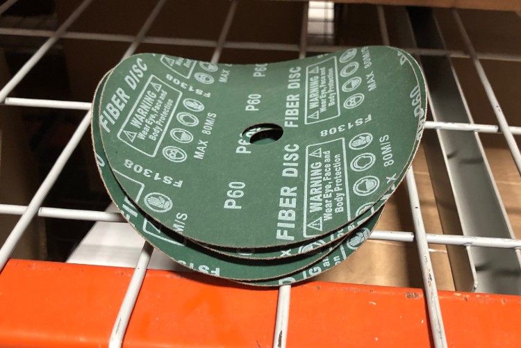 Examining Your Resin Fiber Discs for Signs of Poor Storage Conditions: