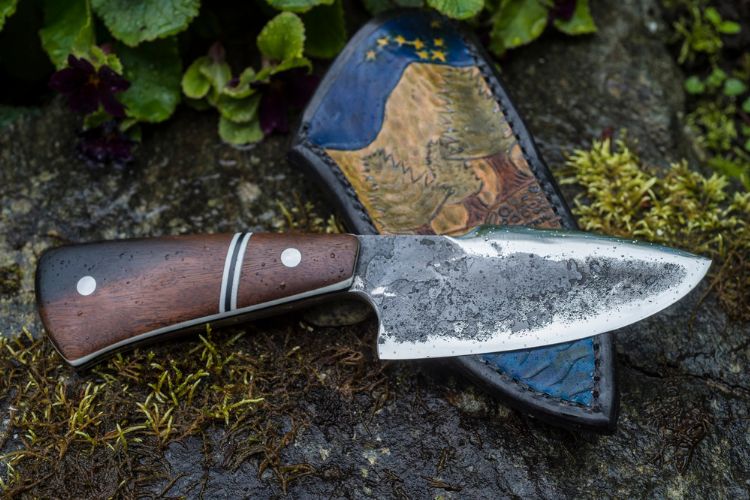 Ironwood brute de forge EDC knife by Liam Penn