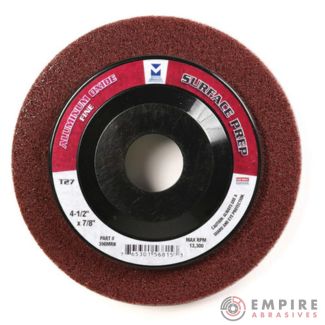 Maroon surface prep wheel