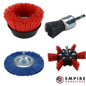 Nylon wire brushes