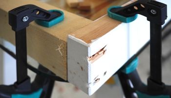 Clamps for Woodworking with plastic feet