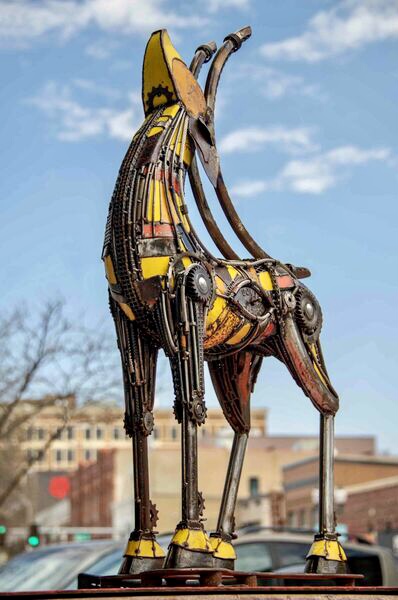 Riverdale - Upcycled/Recycled Metal Art by Tim Nelsen