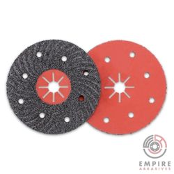 Semi flexible grinding discs