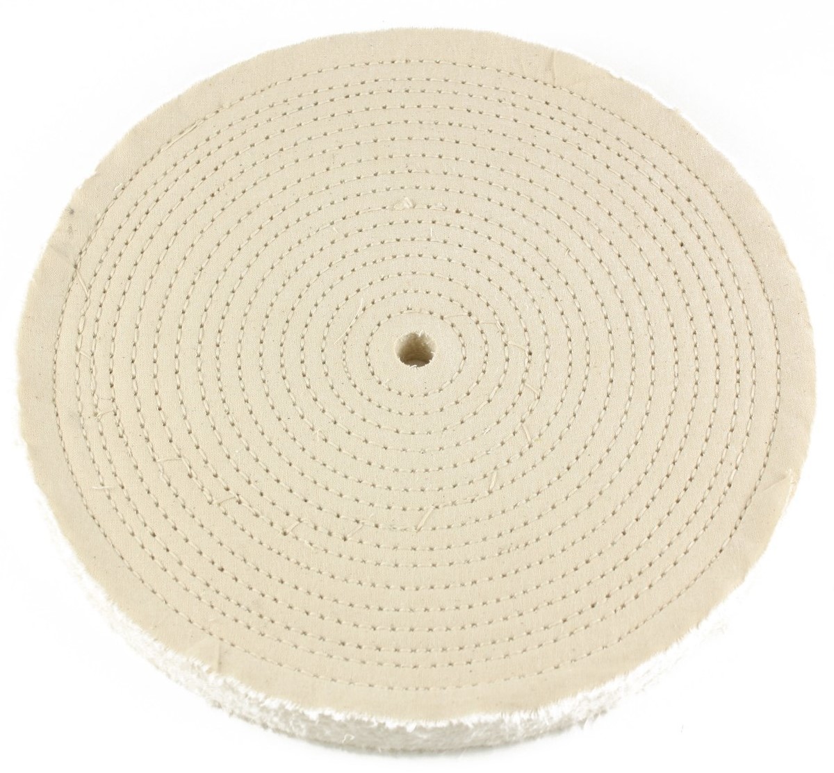 Large Spiral Sewn Muslin Buffing Wheel